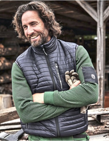 TER-30449-Mens Quilted Vest